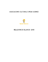 Relazione bilancio 2018